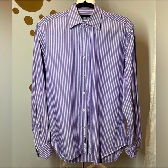 EUC Zara Striped Dress Shirt - Picture 3 of 7